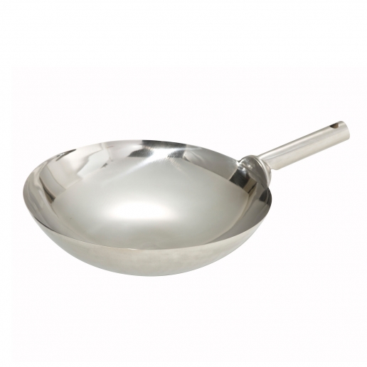 Winco Chinese Wok 14 Welded Hdl